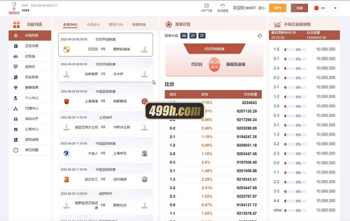JAVA体育反波胆源码 | 足球世界杯体育赛事平台·体育竞技游戏系统源码 商品图片 9